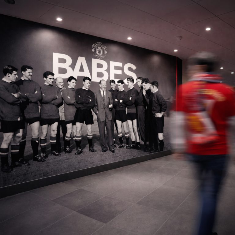 Man utd babes wall tile